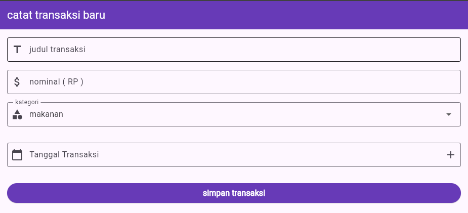 Antarmuka Bersih Formulir
